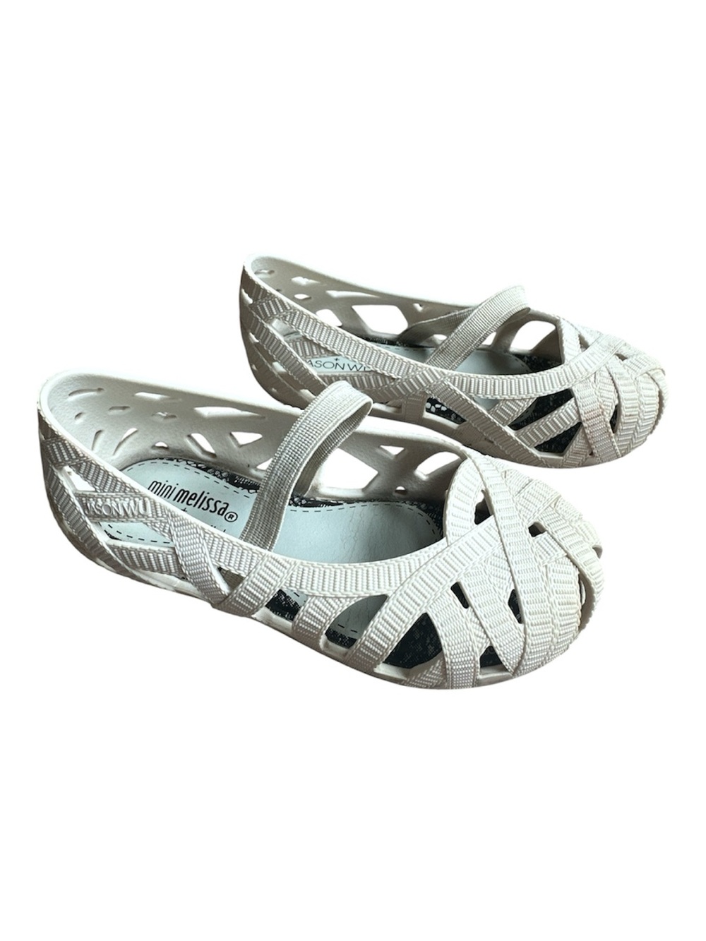 Mini Melissa + Jason Wu ballet flats
